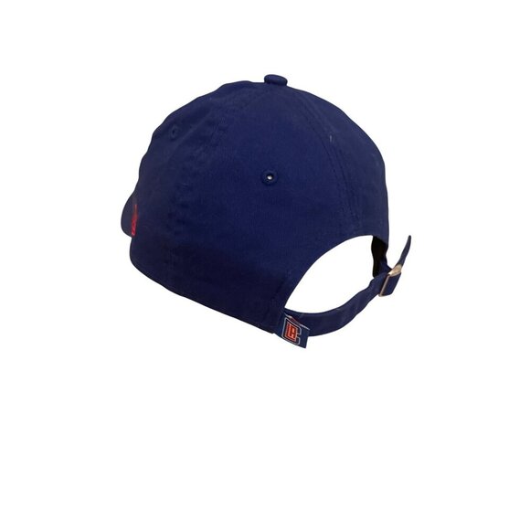 New Era Womens Clippers Navy Adjustable Strapback Hat With Red Embroidery Logo - Picture 3 of 5